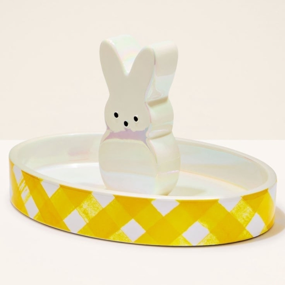 Bath & Body Works PEEPS Marshmallow Bunny Body Care Tray NEW